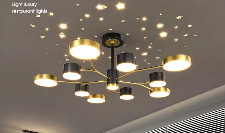 新款北歐吸頂燈具組合全屋套餐