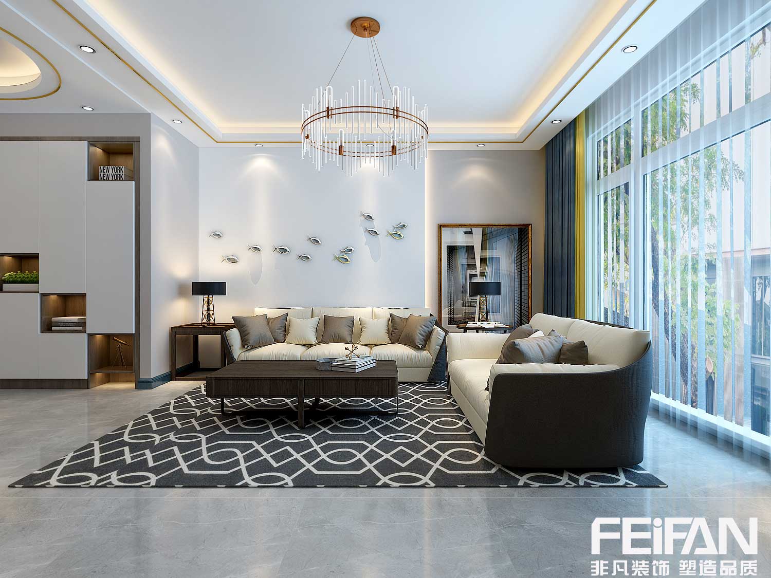 融創(chuàng)融公館裝修效果圖