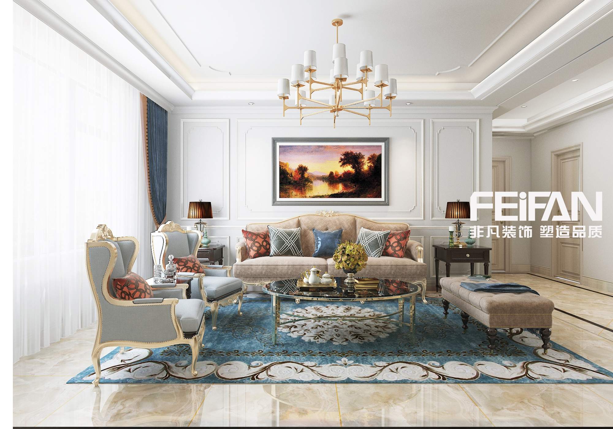 大慶御書苑裝修效果圖