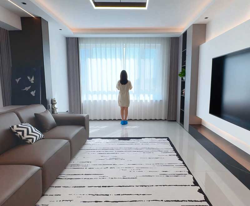 大慶聚福園145m2現(xiàn)代簡(jiǎn)約風(fēng)實(shí)景拍攝